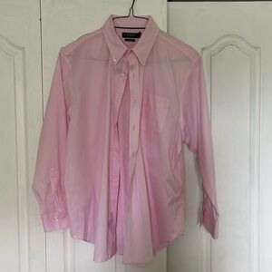Mens Lauren button down long sleeve shirt. 18 34/35